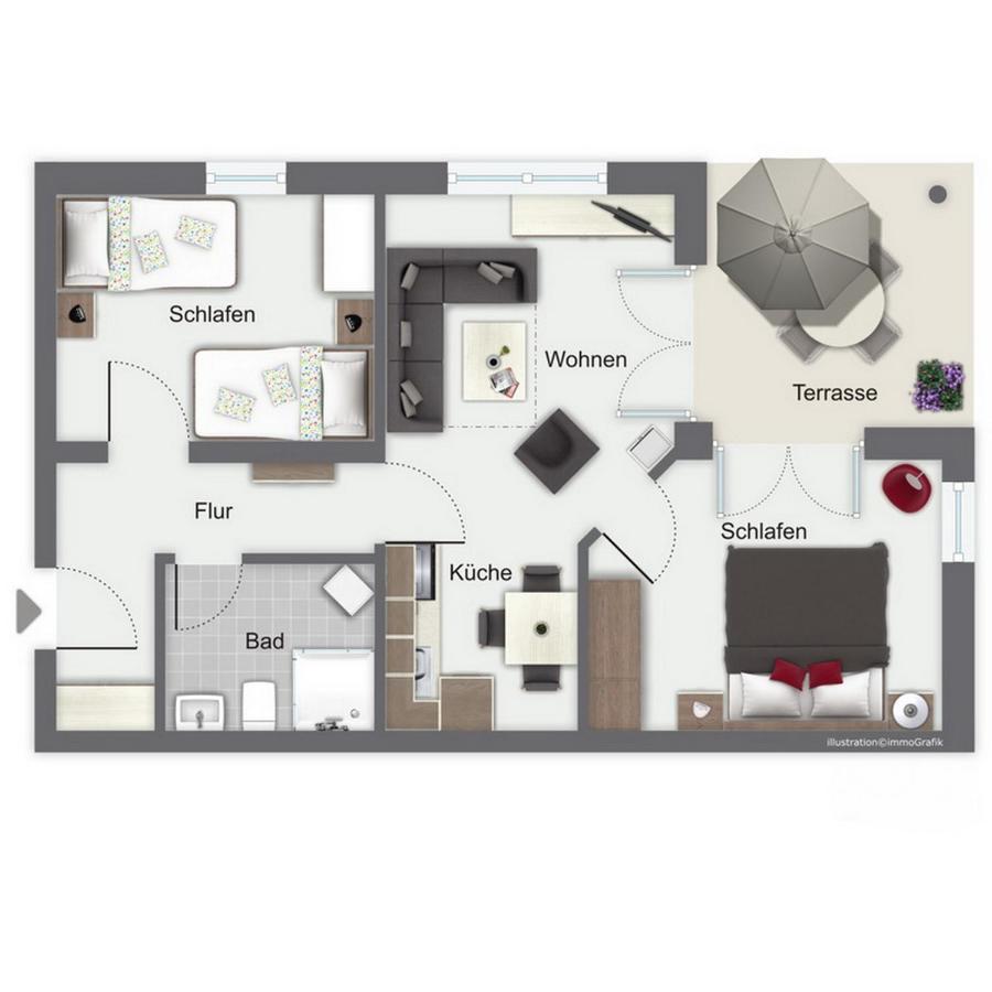 Duenenblick Wohnung 38 Boltenhagen  Exteriör bild
